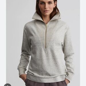Varley Clearwood half zip size M